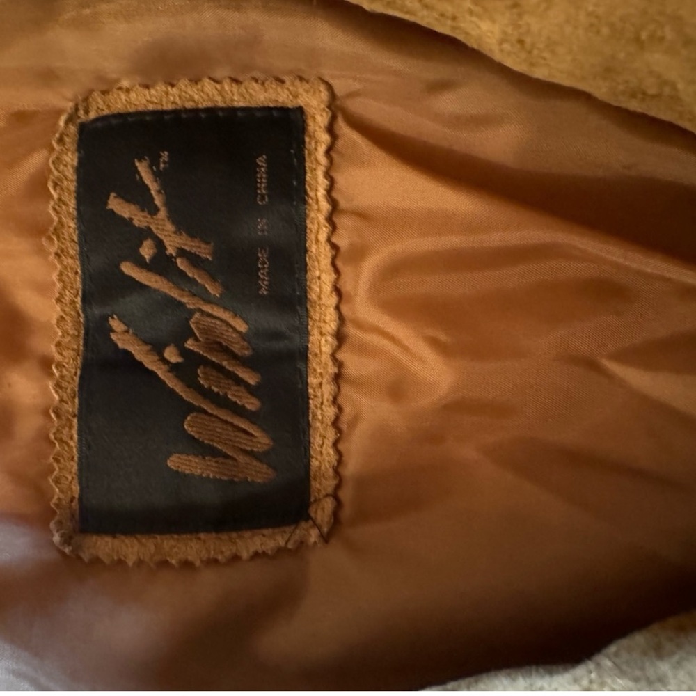 Brown Patterned Bomber Jacket - image 16